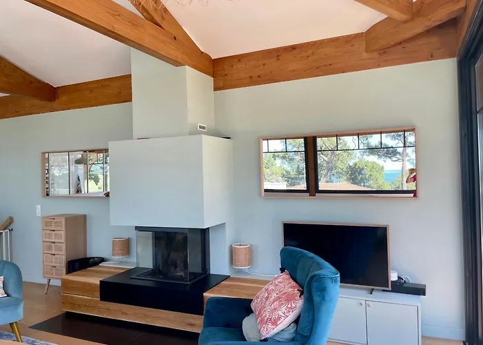 Architect House Facing The Arcachon Basin Pyla Sur Mer